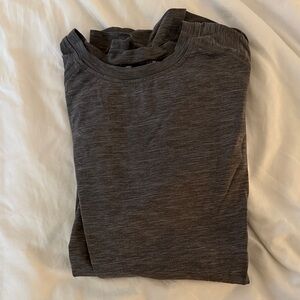 Rhone Gray vintage Crew Neck T-Shirt athletic dri fit